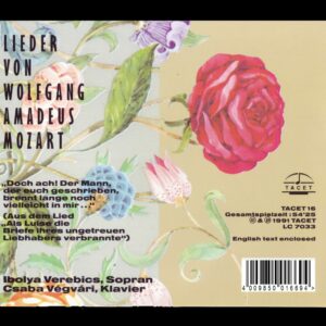 016 CD / Komm, lieber Mai. Mozart Lieder