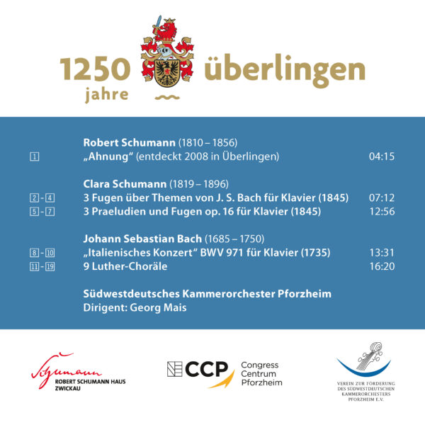 e59 CD / Johann Sebastian Bach, Clara Schumann, Robert Schumann - Image 2