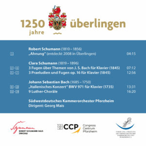 e59 CD / Johann Sebastian Bach, Clara Schumann, Robert Schumann