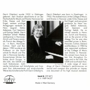 006 CD / Wolfgang Amadé Mozart. Tre Sonate