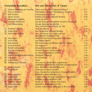 e43 CD / Ensemble BonaNox. Feuer