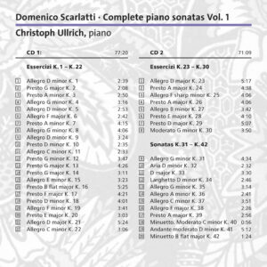 199 CD / Scarlatti: Complete piano sonatas vol. 1
