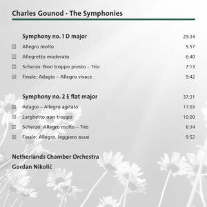 214 CD / Charles Gounod: Symphonies no. 1 & 2