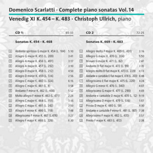 215 CD / Scarlatti: Complete piano sonatas vol. 14