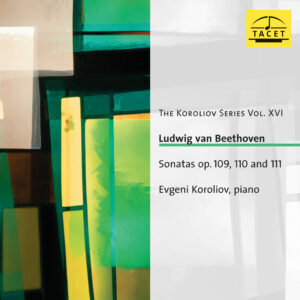 208 CD / Ludwig van Beethoven: Sonatas op. 109, 110 and 111