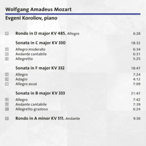 226 CD / Wolfgang Amadeus Mozart