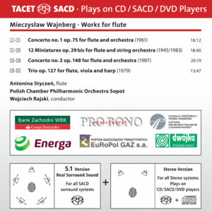 232 SACD / Mieczysław Wajnberg: Concerts for flute and orchestra op. 75 and 148 and other works