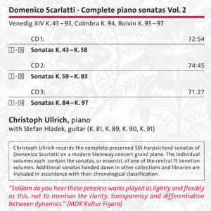 237 CD / Scarlatti: Complete piano sonatas vol. 2