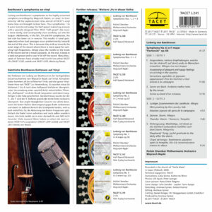 241 LP  TACET’s Beethoven Symphonies: no. 6