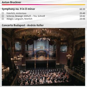 245 CD / Anton Bruckner: Symphony no. 9 in D minor