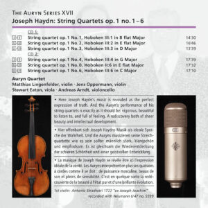 167 CD / Auryn’s Haydn: op. 1