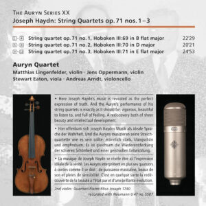 170 CD / Auryn’s Haydn: op. 71