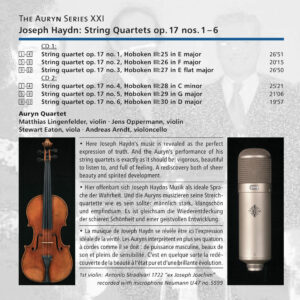 175 CD / Auryn’s Haydn: op. 17