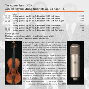 189 CD / Auryn’s Haydn: op. 64