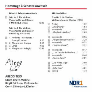 174 CD / Hommage à Schostakowitsch