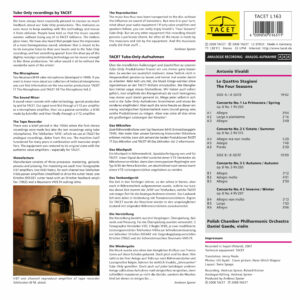 163 LP / TACET’s Four Seasons