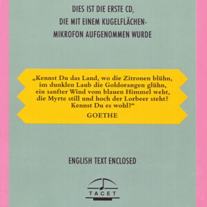 012 CD / Mignon-Vertonungen