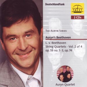 125 CD / L. v. Beethoven String Quartets · Vol. 2 of 4 op. 59 no. 1 – 3, op. 74