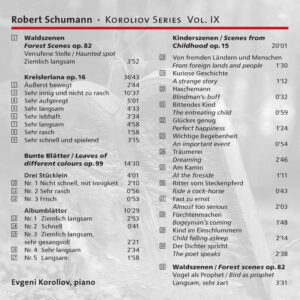 153 CD / Robert Schumann: Kreisleriana, Kinderszenen, Bunte Blätter