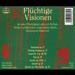 032 CD / Prokofiev: Flüchtige Visionen