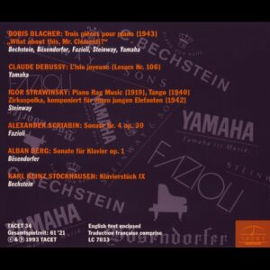 034 CD / What about this, Mr. Clementi?