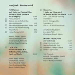 e31 CD / Jens Josef: Kammermusik
