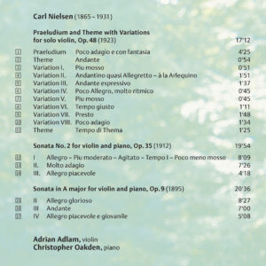 e33 CD / Carl Nielsen: Violin Sonatas