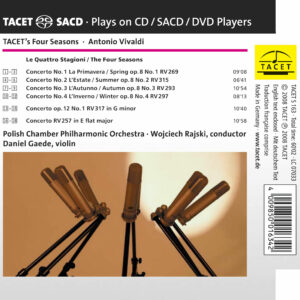 163 SACD / TACET’s Four Seasons