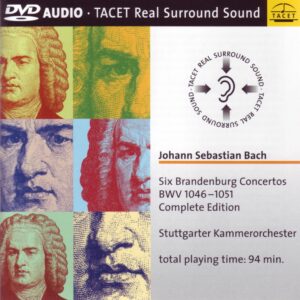 101 DVD-A / Johann Sebastian Bach: Six Brandenburg Concertos