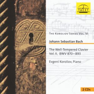 104 CD / Johann Sebastian Bach: Das Wohltemperierte Klavier II