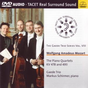 116 DVD-A / Wolfgang Amadeus Mozart: The Piano Quartets KV 478 and 493