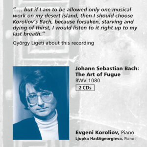 013 CD / Johann Sebastian Bach: The Art of Fugue