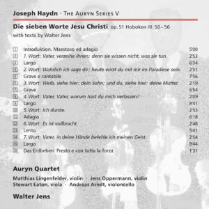 069 CD / Joseph Haydn: Die sieben Worte Jesu Christi