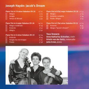e29 CD / Joseph Haydn: Jacob’s Dream