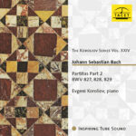 266 CD / Johann Sebastian Bach: Partitas Part 2 BWV 827, 828, 829