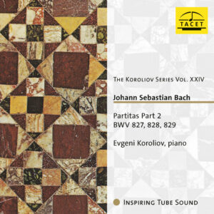 266 CD / Johann Sebastian Bach: Partitas Part 2 BWV 827, 828, 829