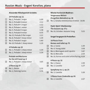 264 CD / Russian Music. Koroliov Series
